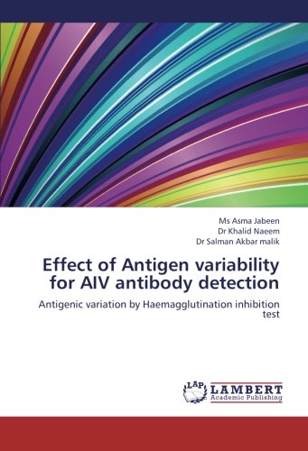 Effect of Antigen variability for AIV antibody detection: Antigenic variation by Haemagglutination inhibition test