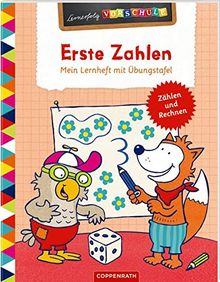 Erste Zahlen: Mein Lernheft mit Übungstafel (Lernerfolg Vorschule)