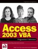 Access 2003 VBA Programmer's Reference (Programmer to Programmer)