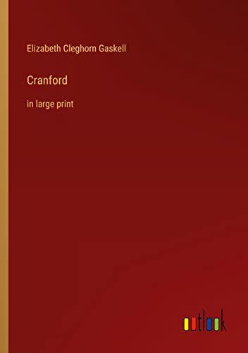 Cranford: in large print