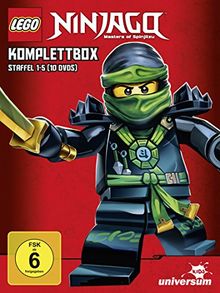 Lego Ninjago Komplettbox - Staffel 1-5 [10 DVDs]