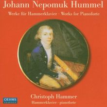 Werke für Hammerklavier von Christoph Hammber von not specified  | CD | Zustand sehr gut