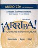 Audio CDs for Student Activities Manual for ¡Arriba! Comunicación y cultura (all editions)