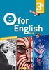 Anglais 3e cycle 4 E for english