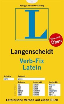 Langenscheidt Verb-Fix Latein - Verb-Fix (Langenscheidt Verb-Fixe)