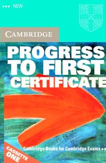 New Progress to First Certificate Cassette Set: 2 (Cambridge Books for Cambridge Exams)