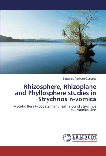 Rhizosphere, Rhizoplane and Phyllosphere studies in Strychnos n-vomica: Mycotic flora (Root,stem and leaf) around Strychnos nux-vomica Linn