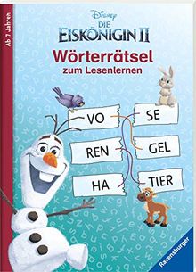 Disney Die Eiskönigin 2: Wörterrätsel zum Lesenlernen