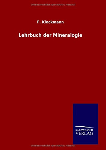 Lehrbuch der Mineralogie