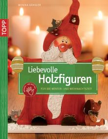 Liebevolle Holzfiguren für die Winter- und Weihnachtszeit