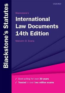 Blackstone's International Law Documents (Blackstone's Statute Series)