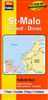 Plan de ville : St-Malo - Dinard (avec un index) - Epuisé