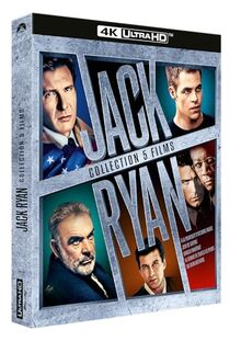 Jack ryan - collection 5 films 4k ultra hd [Blu-ray] [FR Import]