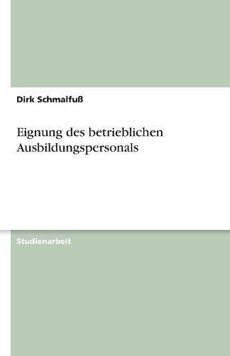 Eignung des betrieblichen Ausbildungspersonals
