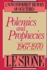 Polemics and Prophecies: 1967 - 1970: A Nonconformist History of Our Times (Polemics & Prophecies)