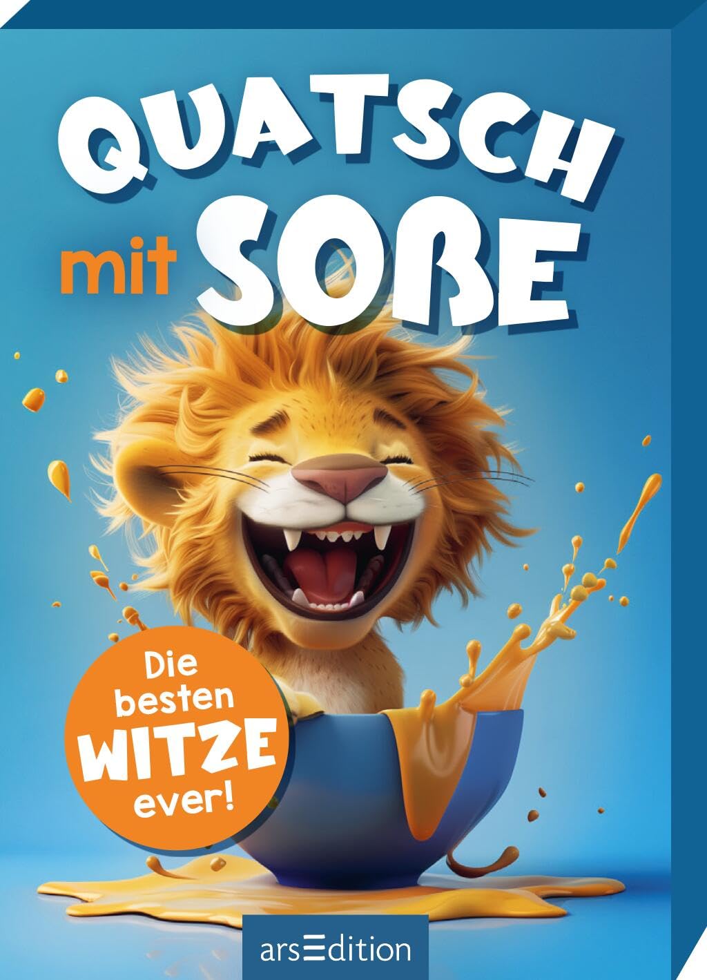 Quatsch mit Soße (Löwe): Die besten Witze ever! | Kartenbox: Die besten Kinderwitze für Kids ab 8 Jahren