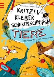 Kritzel, Kleber, Scherenschnipsel: Tiere