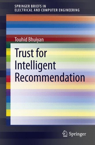Trust for Intelligent Recommendation (Springer Briefs in Electrical and Computer Engineering)