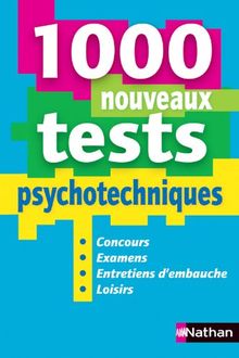 1000 nouveaux tests psychotechniques (entrainement intensif) 2013 von Élisabeth Simonin | Buch | Zustand gut