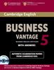 Cambridge English Business 5 Vantage Self-Study Pack (Student's Book with Answers and Audio CDs (2)) (Bec Practice Tests)