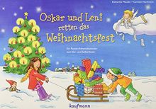 Oskar und Leni retten das Weihnachtsfest: Ein Poster-Adventskalender zum Vor- und Selberlesen