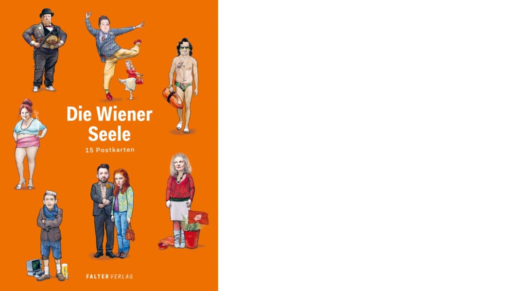 Die Wiener Seele - Postkartenbuch: 15 Postkarten