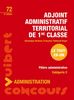 Adjoint administratif territorial de 1e classe : Catégorie C