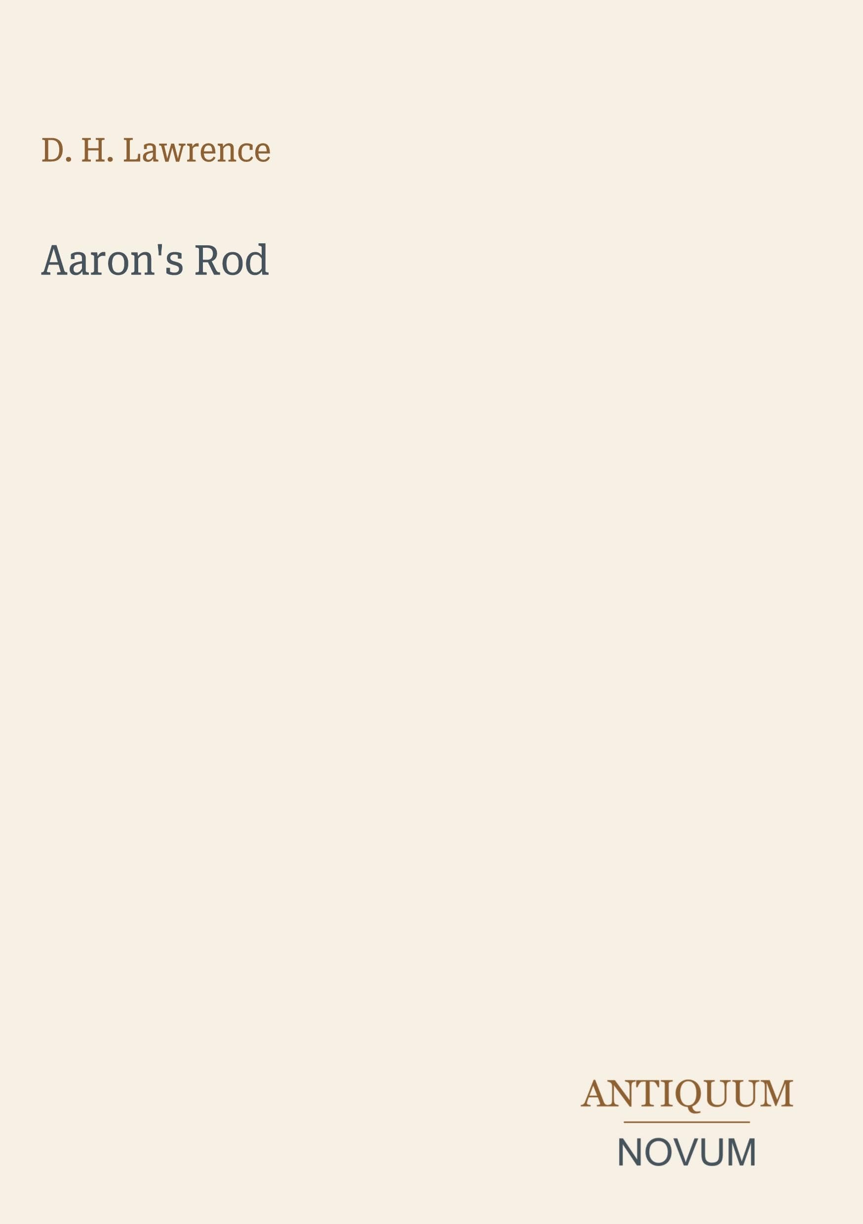 Aaron's Rod