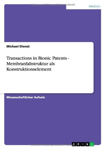 Transactions in Bionic Patents - Membranfaltstruktur als Konstruktionselement