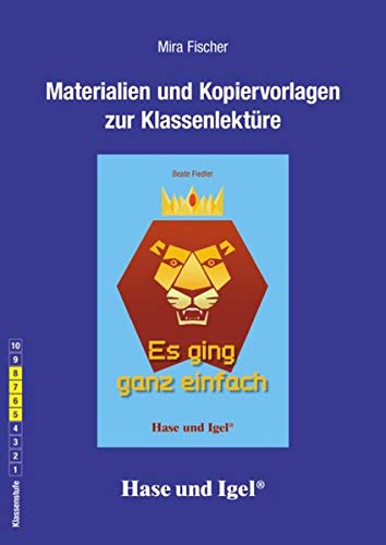 Materialien und Kopiervorlagen zur Klassenlektüre Es ging ganz einfach - Mira Fischer Kartoniert (TB)