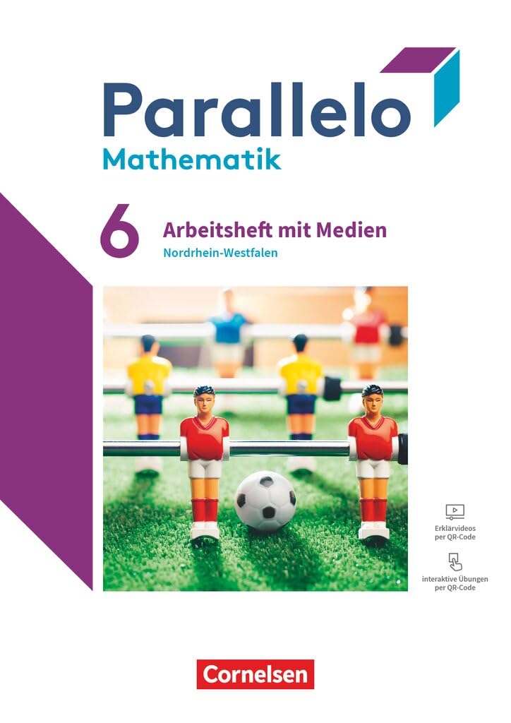 Parallelo - Nordrhein-Westfalen - Ausgabe 2022 - 6. Schuljahr: Arbeitsheft mit Medien und Lösungen - Inkl. Erklärvideos und interaktiven Übungen