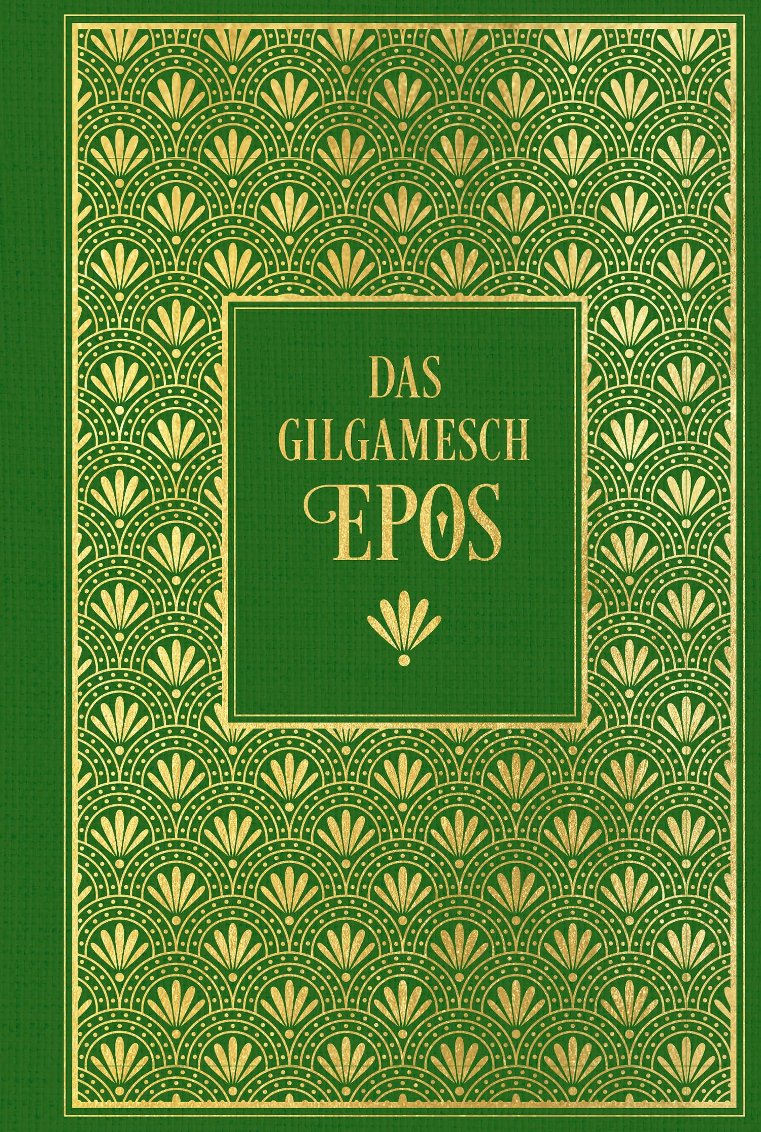 Das Gilgamesch-Epos: Leinen mit Goldprägung