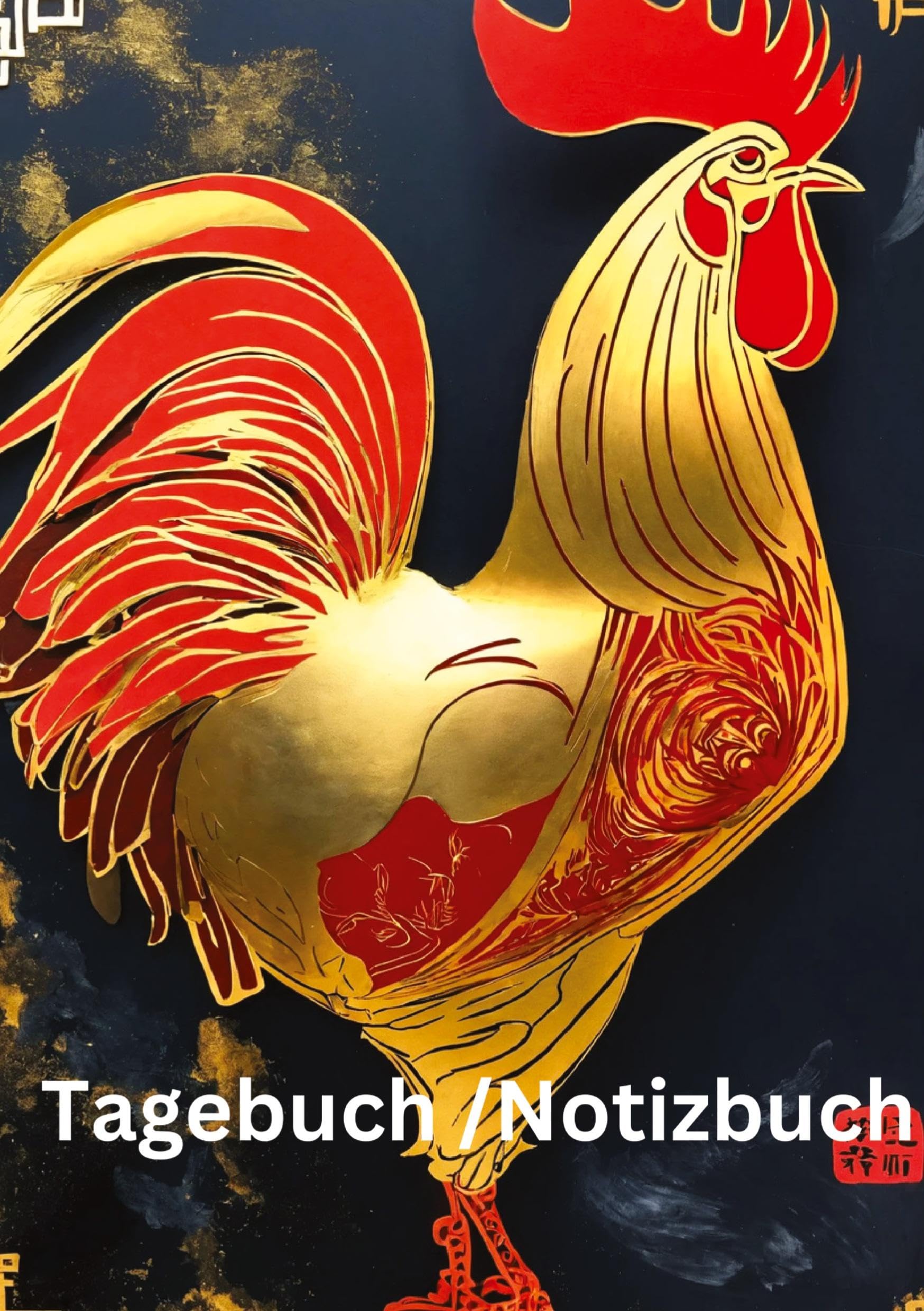 Tagebuch / Notizbuch Chinesische Tierkreis Hahn: 100 Seiten um seine persönlichen Gedanken und Erlebnisse festzuhalten (Tagebuch / Notizbuch Chinesische Tierkreise)