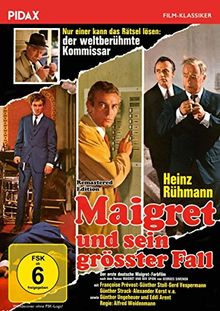 Maigret und sein größter Fall - Remastered Edition / Erfolgreiche Verfilmung des Romans MAIGRET UND DER SPION mit Heinz Rühmann (Pidax Film-Klassiker)