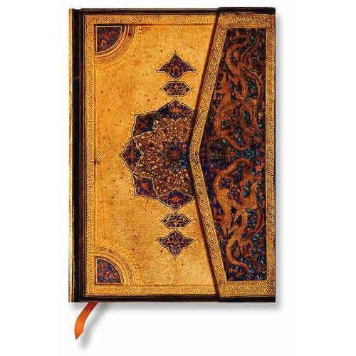 Paperblanks | Safavid | Safavid Binding Art | Hardcover | Ultra | Lined | Wrap Closure | 144 Pg | 120 GSM