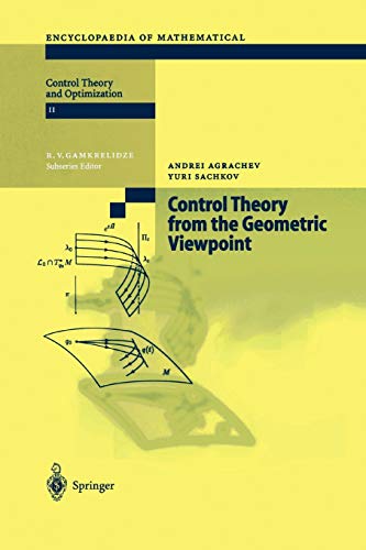 Control Theory from the Geometric Viewpoint (Encyclopaedia of Mathematical Sciences, 87, Band 87)