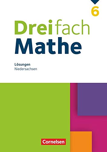 Dreifach Mathe - Ausgabe N - 6. Schuljahr: Lösungen zum Schulbuch