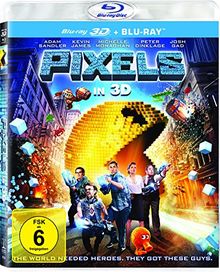 Pixels (3D Version (2 Disc) ) [3D Blu-ray]