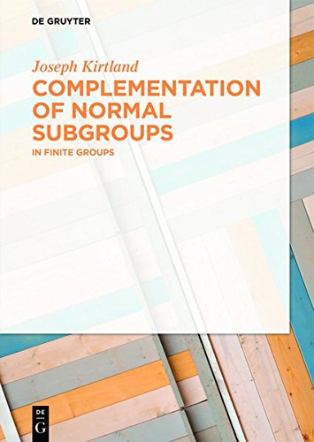 Complementation of Normal Subgroups: In Finite Groups
