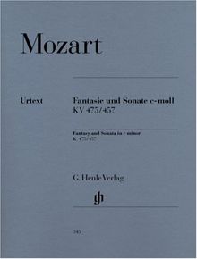 Fantasie und Sonate c-moll KV 475/457. Klavier