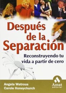 Después de la separación : reconstruyendo vida a partir de cero