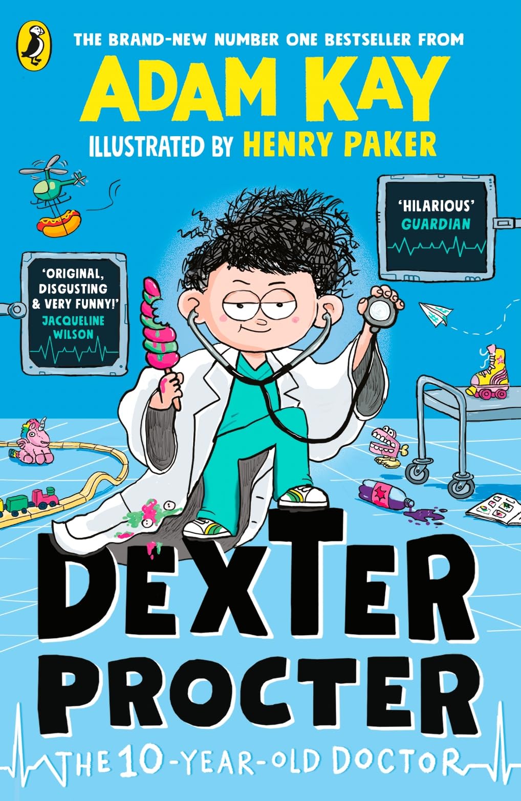 Dexter Procter The 10-Year-Old Doctor, The Hilarious Fiction Debut By Record-breaking Author Adam Kay!