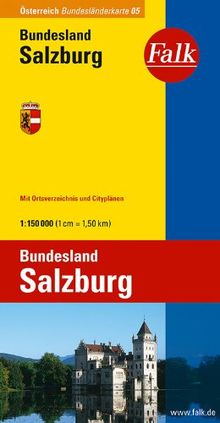 Falk Bundesländerkarte Österreich Salzburg 1:150 000