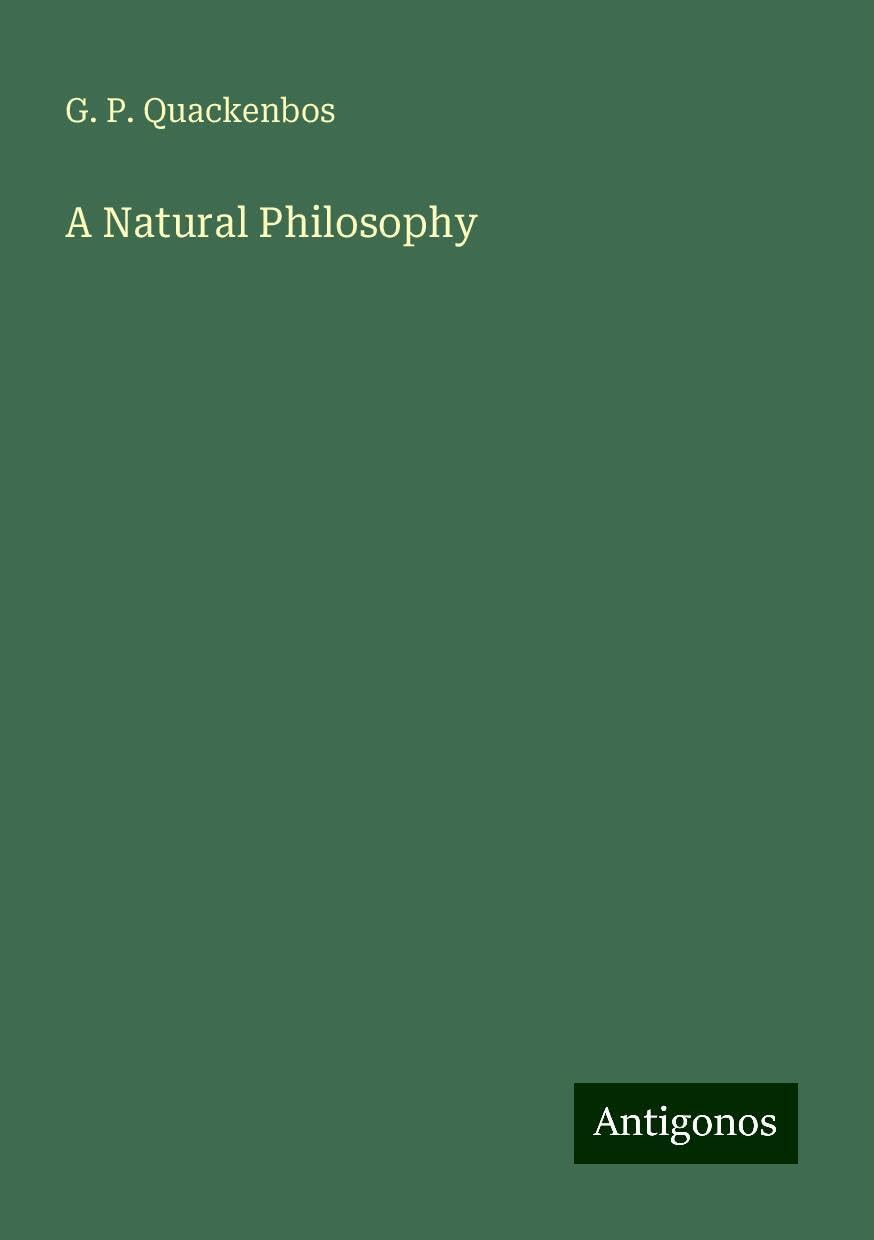 A Natural Philosophy