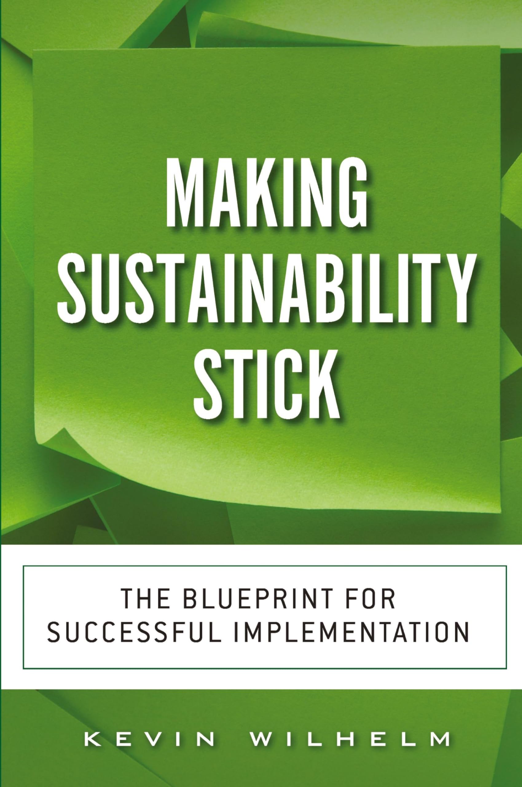 Making Sustainability Stick: The Blueprint for Successful Implementation: The Blueprint for Successful Implementation (paperback)