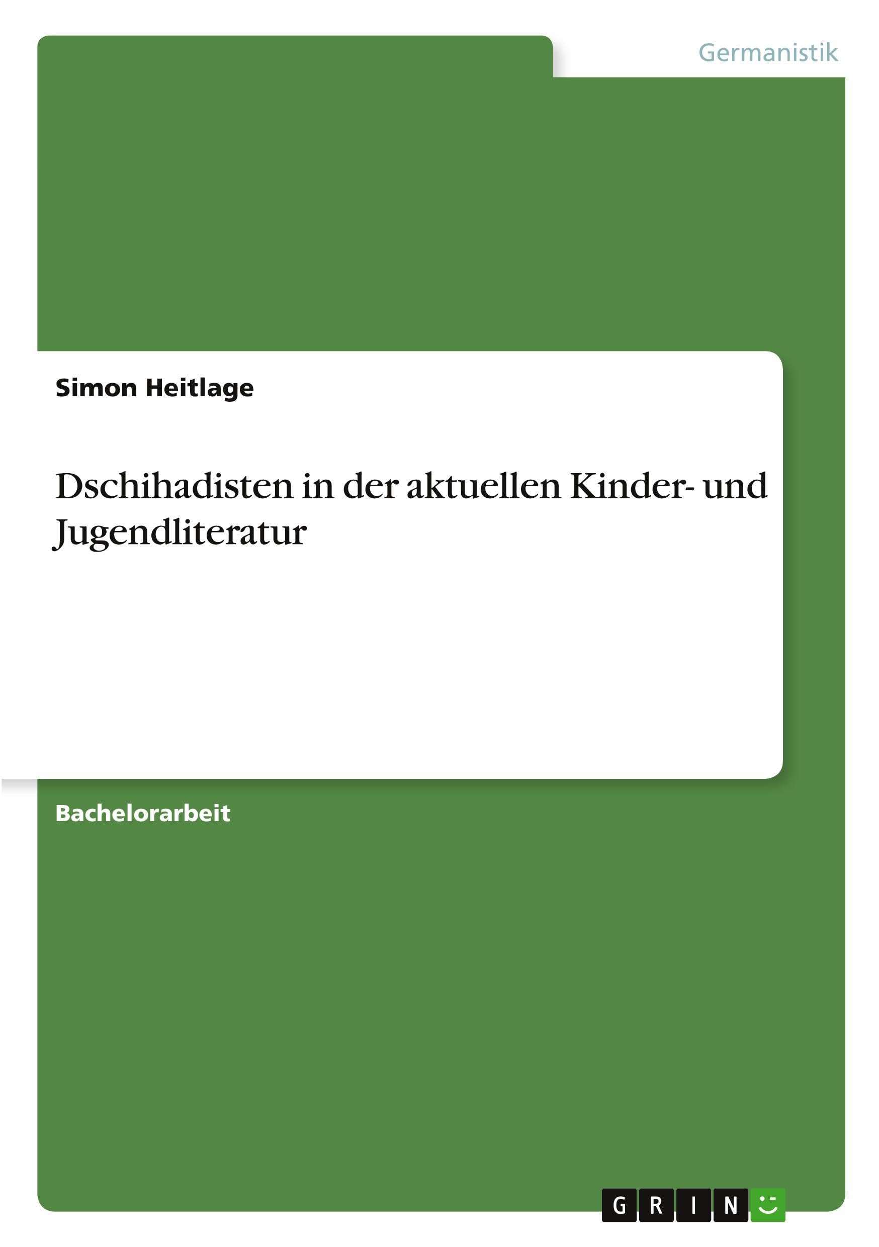 Dschihadisten in der aktuellen Kinder- und Jugendliteratur