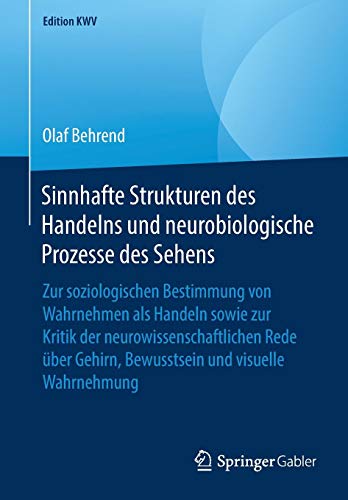 Sinnhafte Strukturen des Handelns und neurobiologische Prozesse des Sehens (Edition KWV)