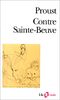 Contre Sainte-Beuve (Folio Essais)
