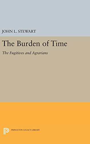 The Burden of Time: The Fugitives and Agrarians (Princeton Legacy Library)