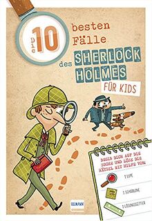 Die 10 besten Fälle des Sherlock Holmes für Kids: Sherlock Holmes zeigt jungen Detektiven, wie man Spuren liest und kombiniert. Mit zahlreichen Tipps: ... Dechiffrierkarte und mehr! Ab 8 Jahren von Lebrun, Sandra | Buch | Zustand akzeptabel